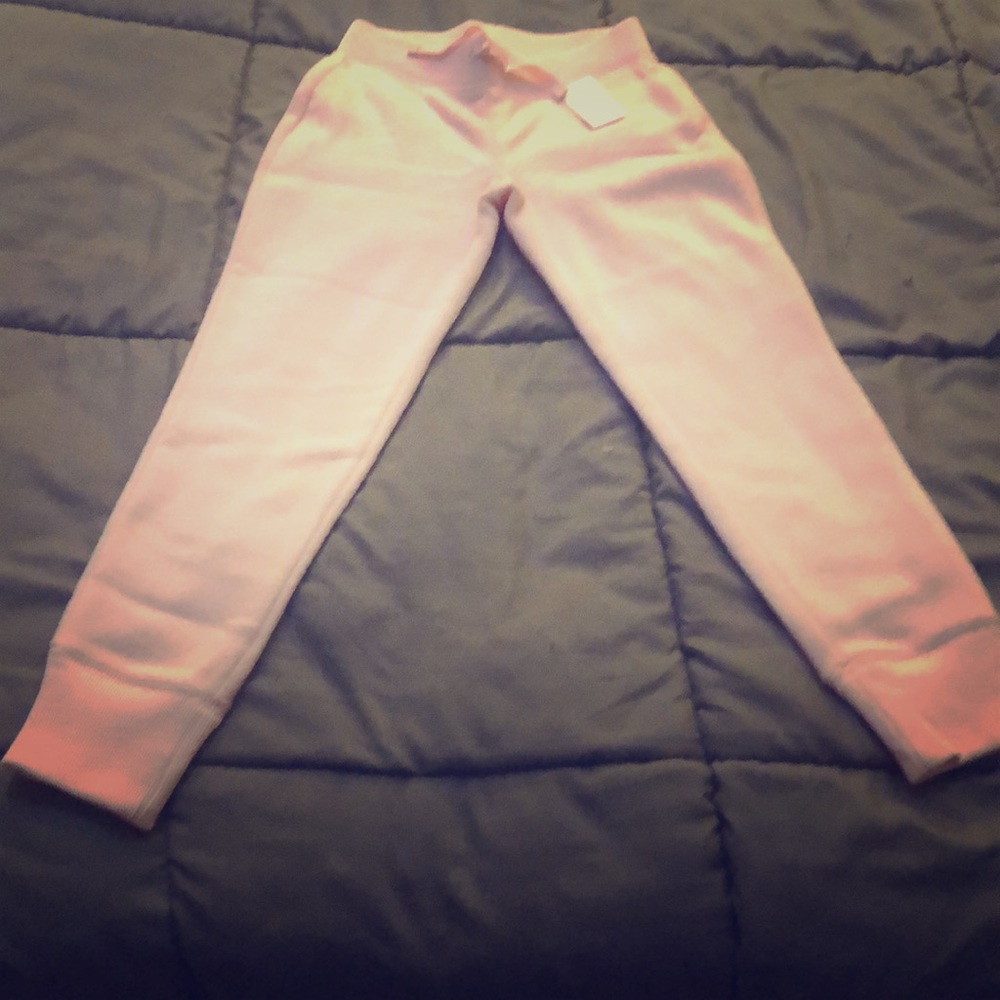 GAP Kids Light Pink Drawstring Joggers S (6-7)